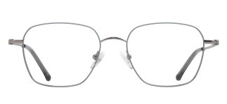 CARETTA CRTTA 7616-C.04 Optik Genç Kadın Köşeli Çerçeveli Titanyum - CARETTA