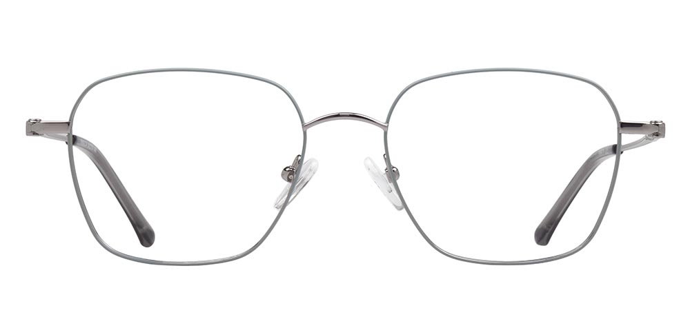 CARETTA CRTTA 7616-C.04 Optik Genç Kadın Köşeli Çerçeveli Titanyum - 1