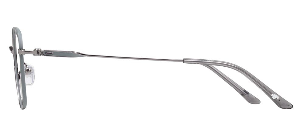 CARETTA CRTTA 7616-C.04 Optik Genç Kadın Köşeli Çerçeveli Titanyum - 3