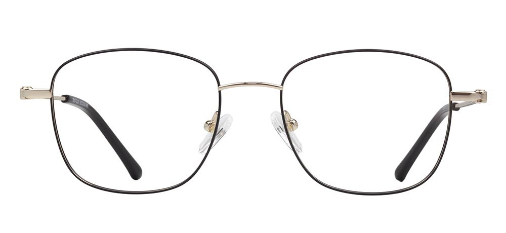 CARETTA CRTTA 7617-C.01 Optik Genç Kadın Köşeli Çerçeveli Titanyum - 1