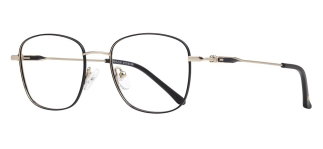 CARETTA CRTTA 7617-C.01 Optik Genç Kadın Köşeli Çerçeveli Titanyum - CARETTA (1)