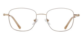 CARETTA CRTTA 7617-C.02 Optik Genç Kadın Köşeli Çerçeveli Titanyum - CARETTA