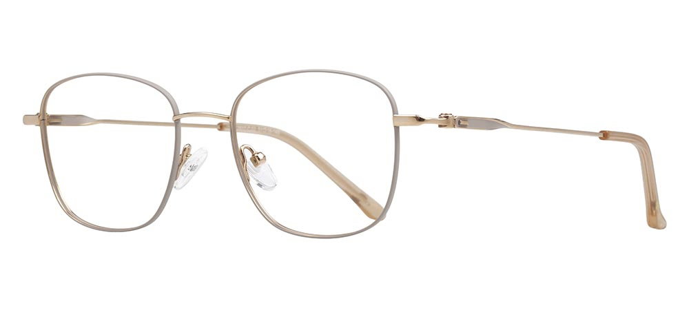 CARETTA CRTTA 7617-C.02 Optik Genç Kadın Köşeli Çerçeveli Titanyum - 2