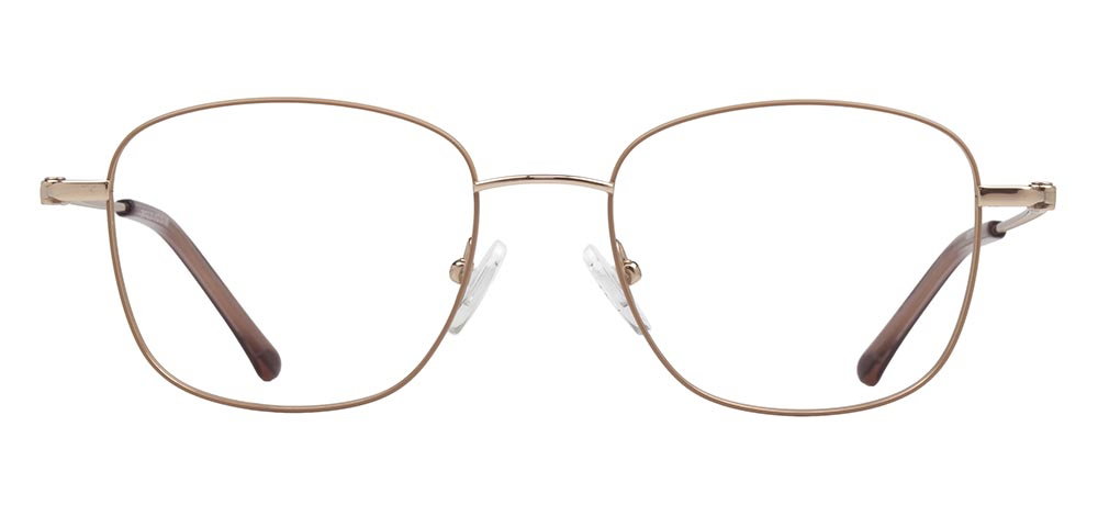 CARETTA CRTTA 7617-C.03 Optik Genç Kadın Köşeli Çerçeveli Titanyum - 1