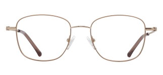 CARETTA CRTTA 7617-C.03 Optik Genç Kadın Köşeli Çerçeveli Titanyum - CARETTA