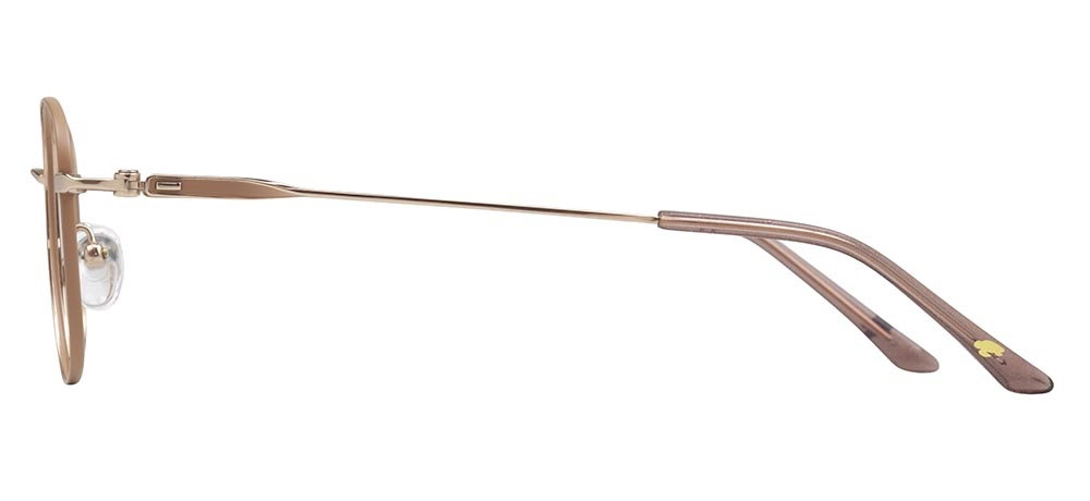 CARETTA CRTTA 7617-C.03 Optik Genç Kadın Köşeli Çerçeveli Titanyum - 3