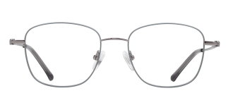 CARETTA CRTTA 7617-C.04 Optik Genç Kadın Köşeli Çerçeveli Titanyum - CARETTA