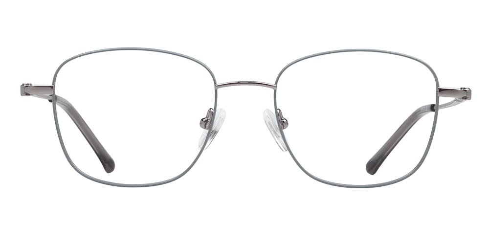 CARETTA CRTTA 7617-C.04 Optik Genç Kadın Köşeli Çerçeveli Titanyum - 1