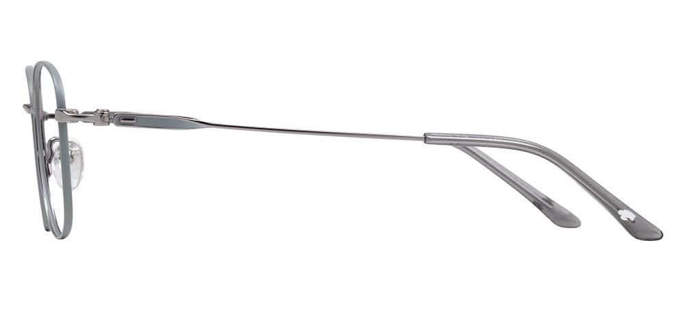 CARETTA CRTTA 7617-C.04 Optik Genç Kadın Köşeli Çerçeveli Titanyum - 3