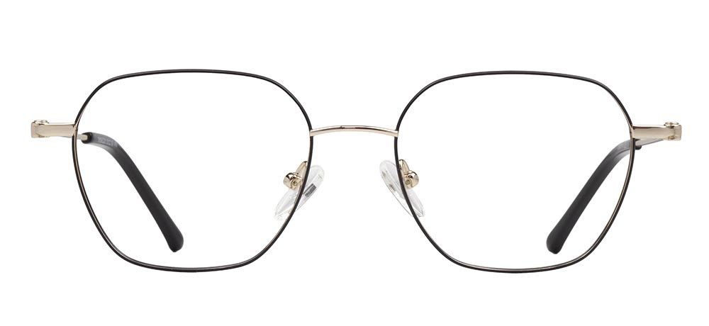 CARETTA CRTTA 7618-C.01 Optik Genç Kadın Köşeli Çerçeveli Titanyum - 1