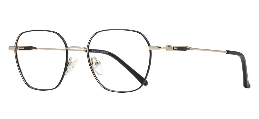 CARETTA CRTTA 7618-C.01 Optik Genç Kadın Köşeli Çerçeveli Titanyum - 2