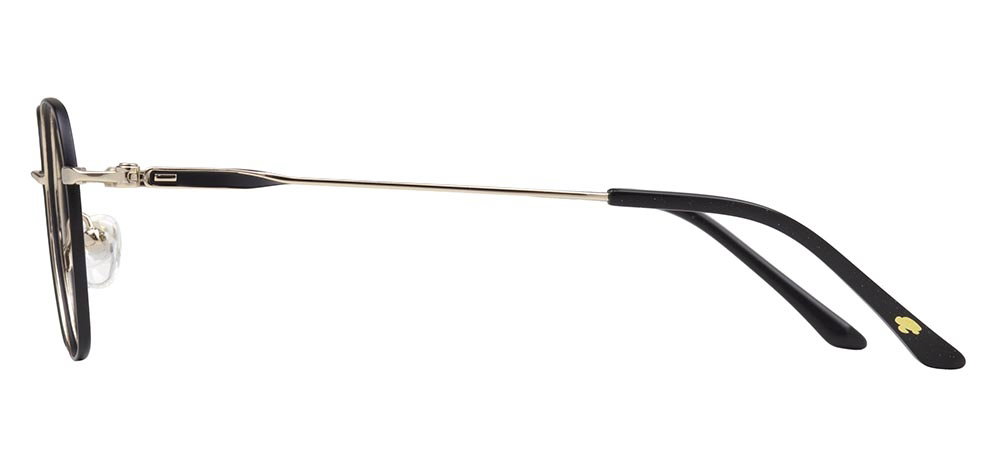 CARETTA CRTTA 7618-C.01 Optik Genç Kadın Köşeli Çerçeveli Titanyum - 3