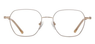 CARETTA CRTTA 7618-C.02 Optik Genç Kadın Köşeli Çerçeveli Titanyum - CARETTA
