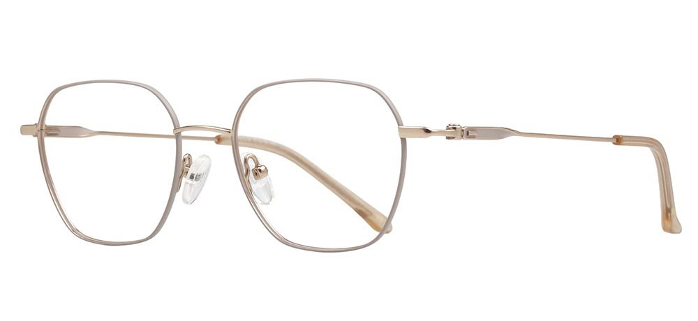 CARETTA CRTTA 7618-C.02 Optik Genç Kadın Köşeli Çerçeveli Titanyum - 2