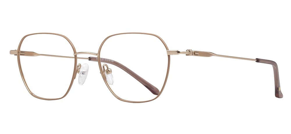 CARETTA CRTTA 7618-C.03 Optik Genç Kadın Köşeli Çerçeveli Titanyum - 2