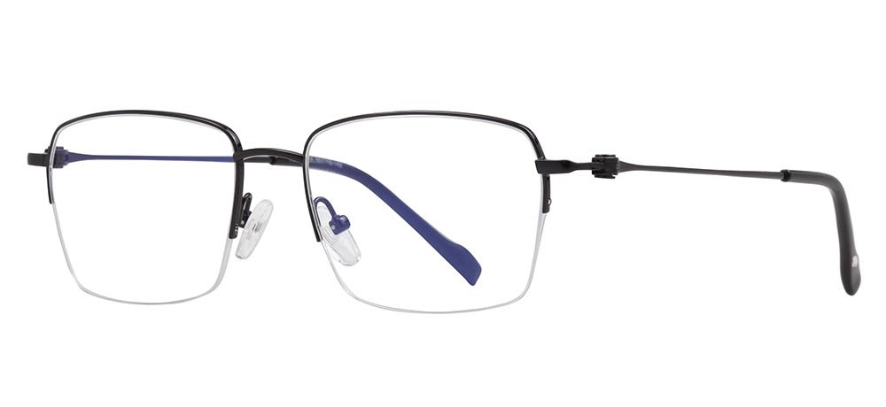 CARETTA CRTTA 7622-C.05 Optik Genç Erkek,Kadın,Unisex Köşeli Yarım Çerçeveli Titanyum - 2