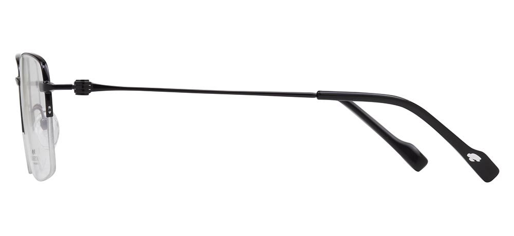 CARETTA CRTTA 7622-C.05 Optik Genç Erkek,Kadın,Unisex Köşeli Yarım Çerçeveli Titanyum - 3