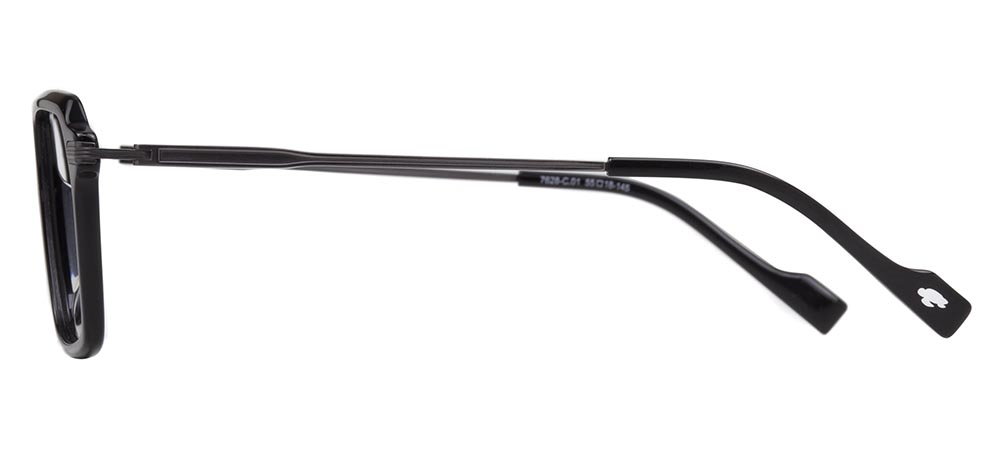 CARETTA CRTTA 7628-C.01 Optik Genç Erkek, Kadın, Unisex Köşeli Çerçeveli Asetat - 3