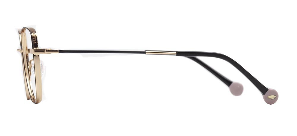 CARETTA CRTTA 7633-C.01 Optik Genç Kadın Geometrik Çerçeveli Titanyum - 3