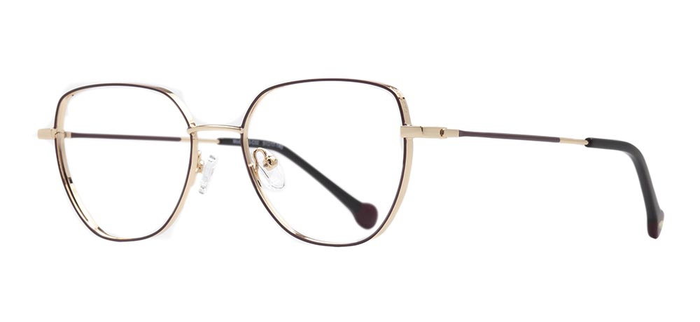 CARETTA CRTTA 7633-C.02 Optik Genç Kadın Geometrik Çerçeveli Titanyum - 2