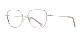 CARETTA CRTTA 7633-C.03 Optik Genç Kadın Geometrik Çerçeveli Titanyum - CARETTA (1)