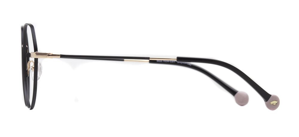 CARETTA CRTTA 7634-C.01 Optik Genç Kadın Geometrik Çerçeveli Titanyum - 3