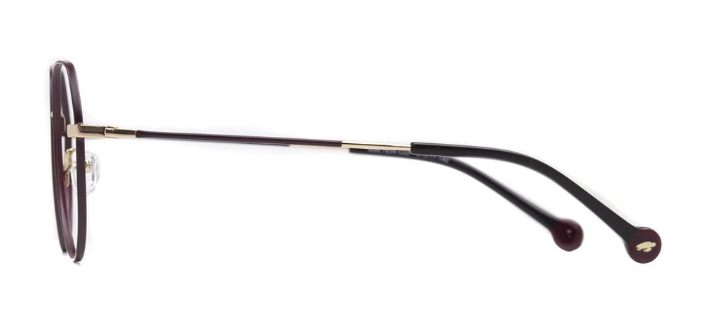 CARETTA CRTTA 7634-C.02 Optik Genç Kadın Geometrik Çerçeveli Titanyum - 3