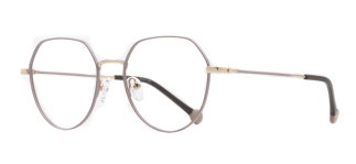 CARETTA CRTTA 7634-C.03 Optik Genç Kadın Geometrik Çerçeveli Titanyum - CARETTA (1)
