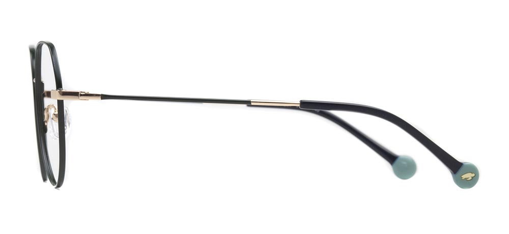 CARETTA CRTTA 7634-C.04 Optik Genç Kadın Geometrik Çerçeveli Titanyum - 3