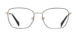 CARETTA CRTTA 7636-C.01 Optik Genç Kadın Yarı-Oval Çerçeveli Titanyum 