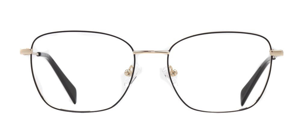 CARETTA CRTTA 7636-C.01 Optik Genç Kadın Yarı-Oval Çerçeveli Titanyum - 1