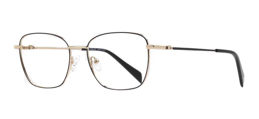 CARETTA CRTTA 7636-C.01 Optik Genç Kadın Yarı-Oval Çerçeveli Titanyum - 2