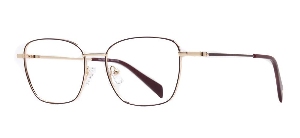 CARETTA CRTTA 7636-C.02 Optik Genç Kadın Yarı-Oval Çerçeveli Titanyum - 2