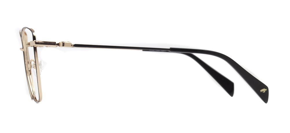 CARETTA CRTTA 7637-C.01 Optik Genç Kadın Geometrik Çerçeveli Titanyum - 3