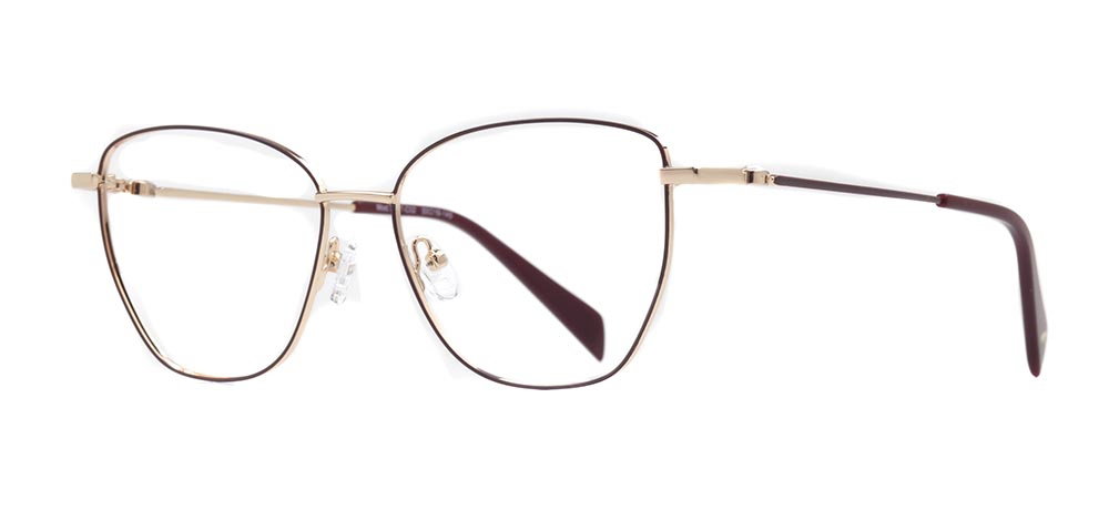 CARETTA CRTTA 7637-C.02 Optik Genç Kadın Geometrik Çerçeveli Titanyum - 2