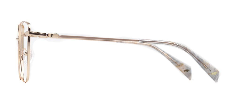 CARETTA CRTTA 7637-C.03 Optik Genç Kadın Geometrik Çerçeveli Titanyum - 3