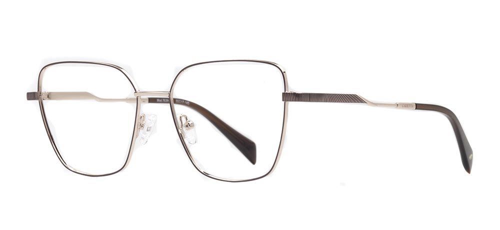 CARETTA CRTTA 7639-C.01 Optik Genç Kadın Geometrik Çerçeveli Titanyum - 2