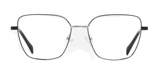 CARETTA CRTTA 7639-C.03 Optik Genç Kadın Geometrik Çerçeveli Titanyum - CARETTA