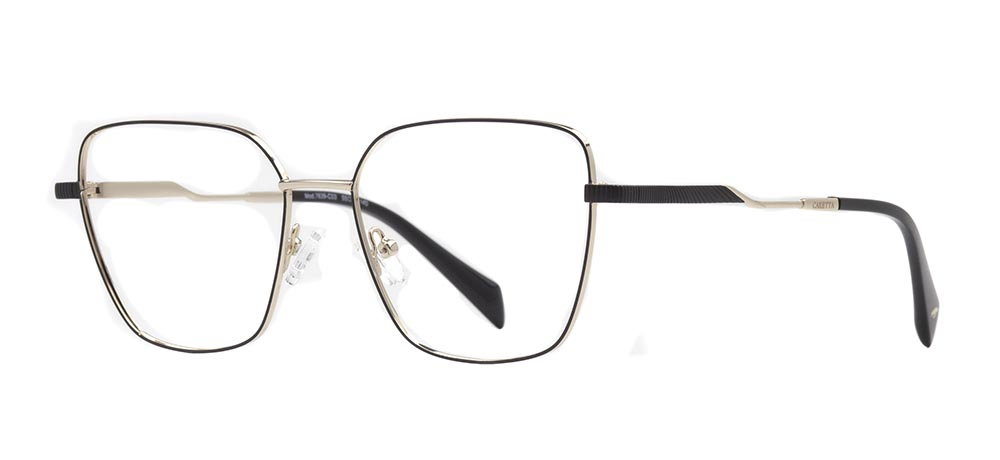 CARETTA CRTTA 7639-C.03 Optik Genç Kadın Geometrik Çerçeveli Titanyum - 2