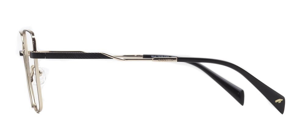 CARETTA CRTTA 7639-C.03 Optik Genç Kadın Geometrik Çerçeveli Titanyum - 3