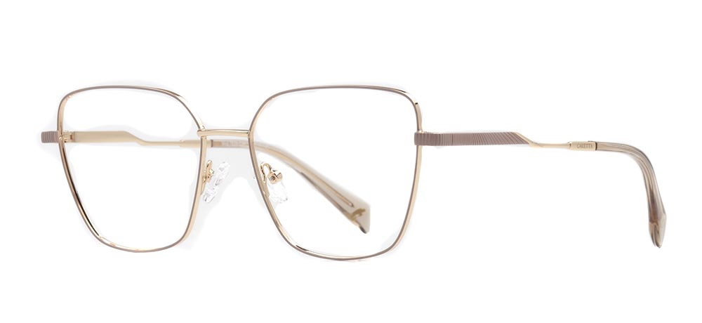 CARETTA CRTTA 7639-C.04 Optik Genç Kadın Geometrik Çerçeveli Titanyum - 2