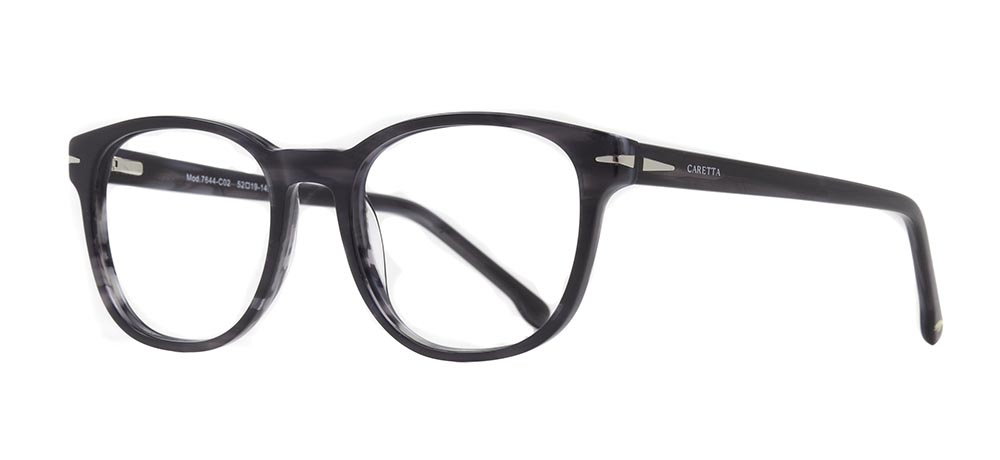 CARETTA CRTTA 7644-C.02 Optik Genç Erkek,Kadın,Unisex Oval Çerçeveli Asetat - 2