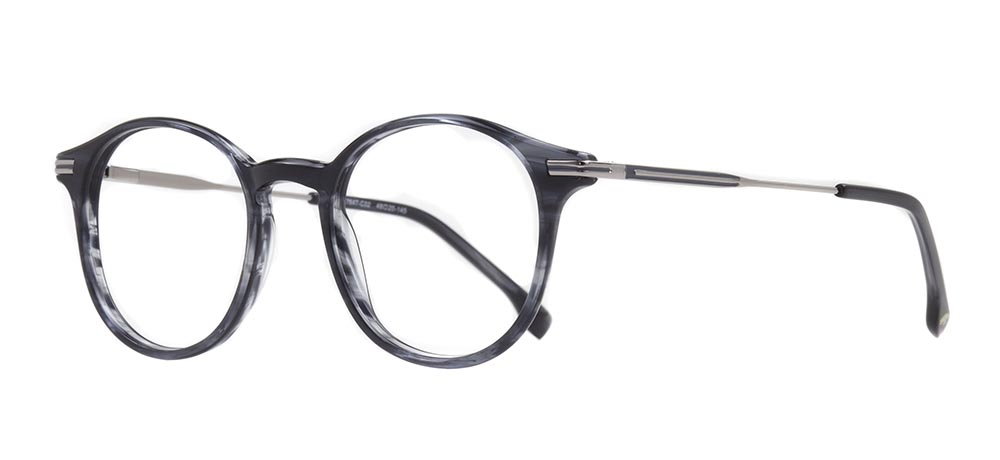 CARETTA CRTTA 7647-C.02 Optik Genç Erkek,Kadın,Unisex Yuvarlak Çerçeveli Asetat - 2
