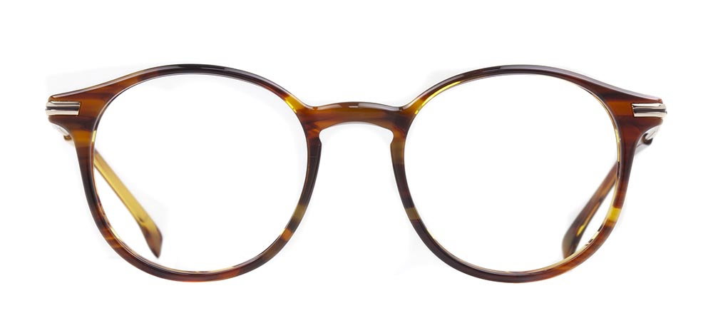 CARETTA CRTTA 7647-C.03 Optik Genç Erkek,Kadın,Unisex Yuvarlak Çerçeveli Asetat - 1