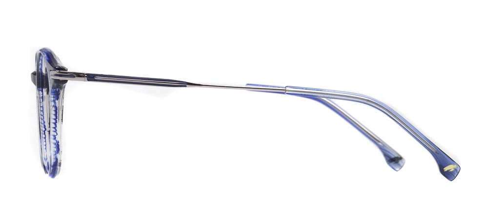 CARETTA CRTTA 7647-C.04 Optik Genç Erkek,Kadın,Unisex Yuvarlak Çerçeveli Asetat - 3