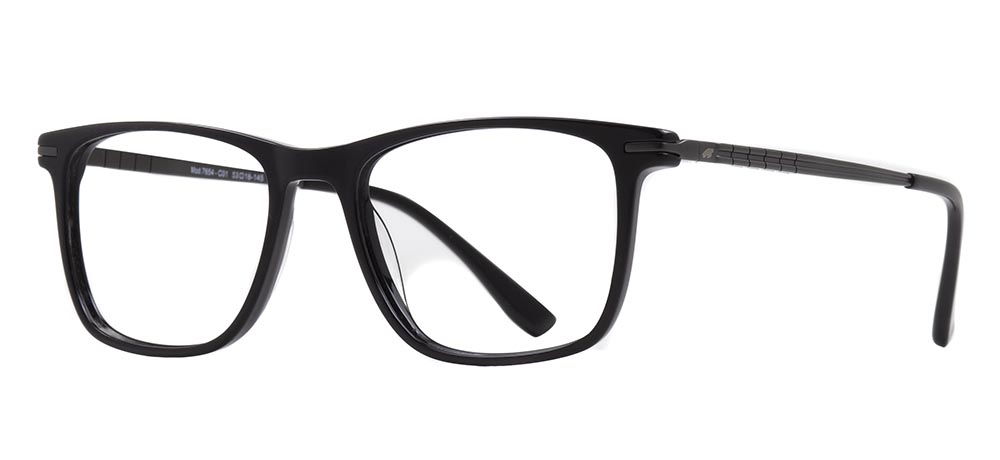 CARETTA CRTTA 7654-C.01 Optik Genç Erkek Köşeli Çerçeveli Asetat - 2