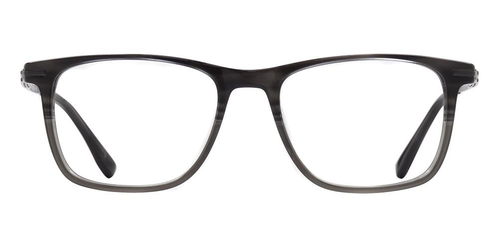 CARETTA CRTTA 7654-C.02 Optik Genç Erkek Köşeli Çerçeveli Asetat - 1