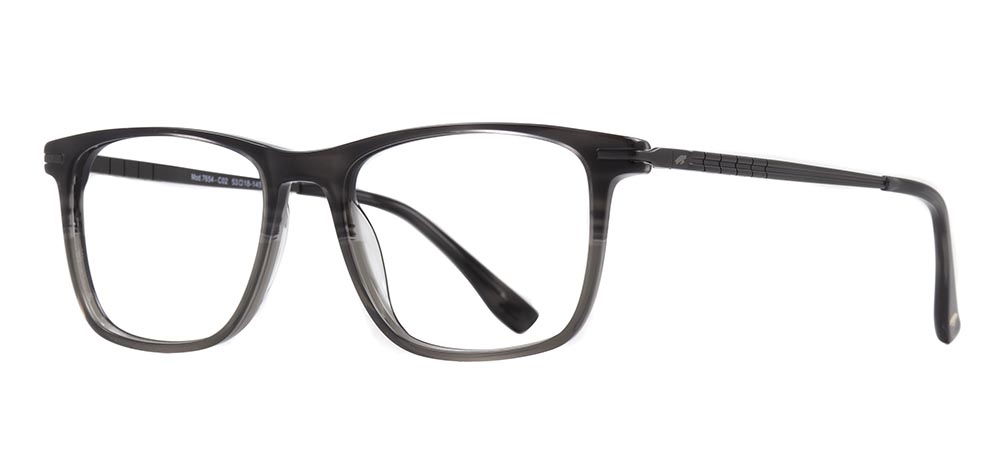 CARETTA CRTTA 7654-C.02 Optik Genç Erkek Köşeli Çerçeveli Asetat - 2