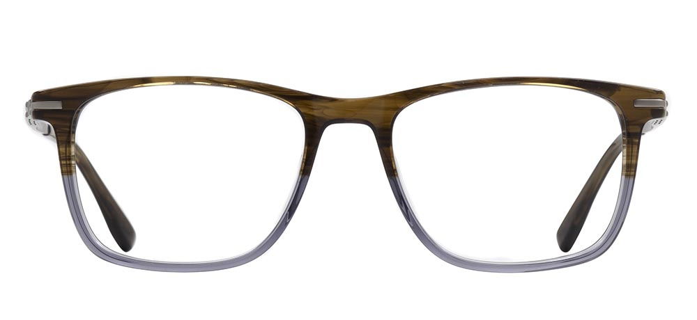 CARETTA CRTTA 7654-C.03 Optik Genç Erkek Köşeli Çerçeveli Asetat - 1