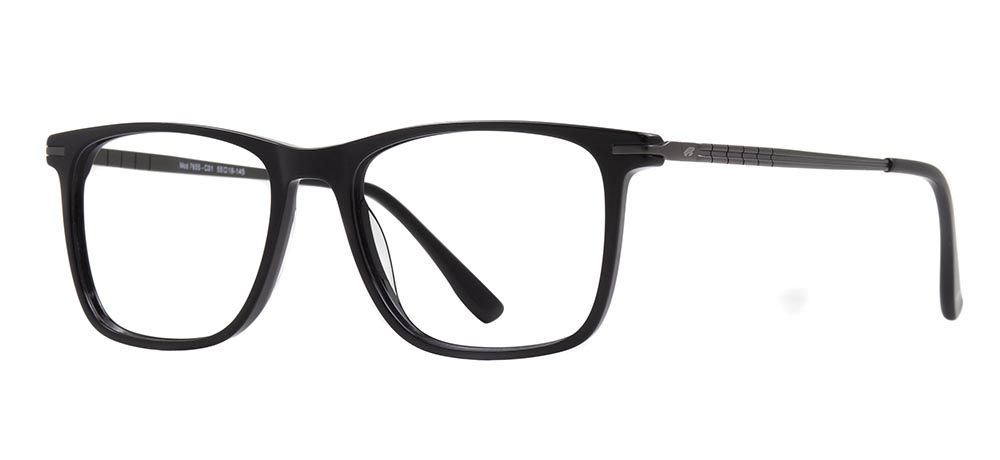 CARETTA CRTTA 7655-C.01 Optik Genç Erkek Köşeli Çerçeveli Asetat - 2